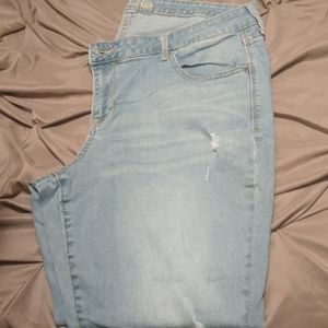 Old Navy Rockstar Light Wash Jeans